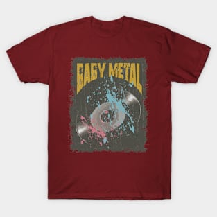 Baby Metal Vintage Vynil T-Shirt